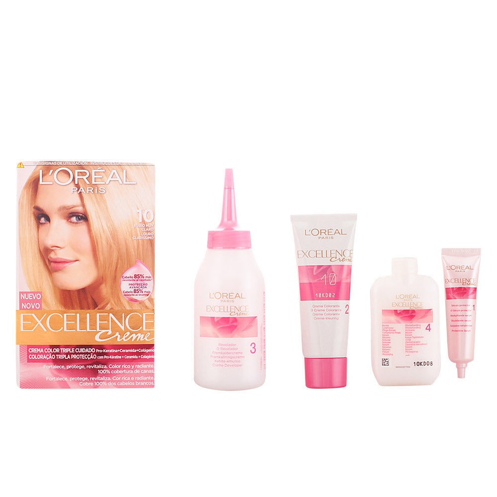 EXCELLENCE Creme dye #10 very light blonde 192 ml-0