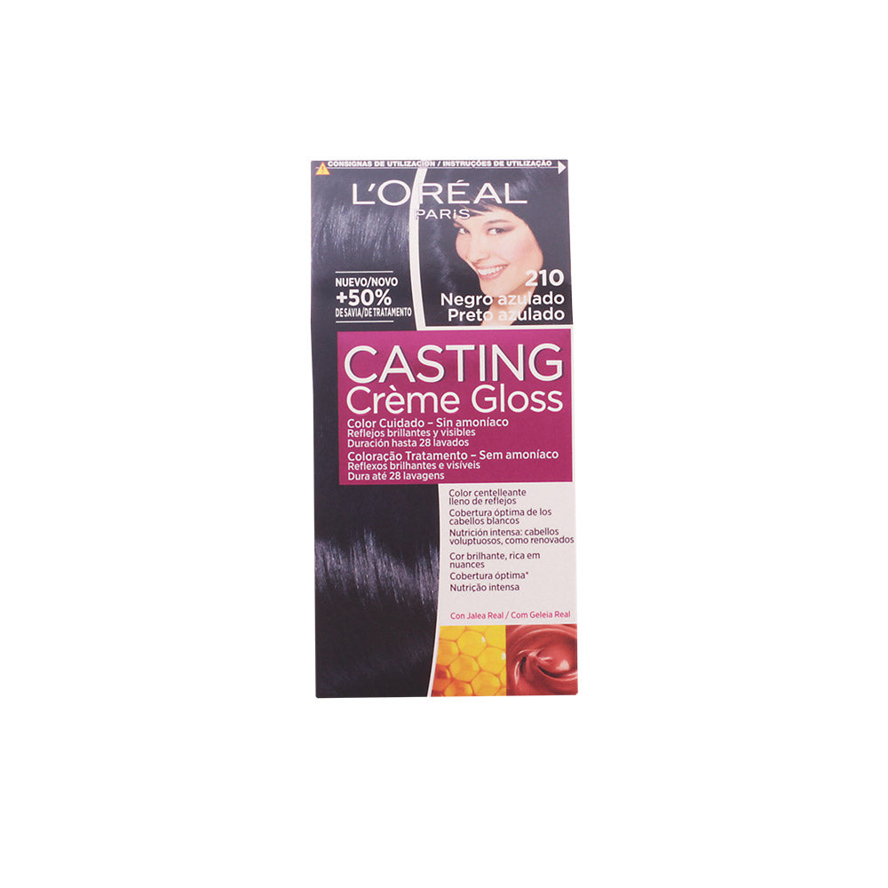 CASTING CREME GLOSS #210-negro azulado 180 ml-0