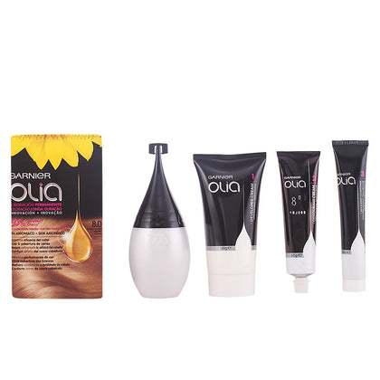 OLIA coloration permanente sans amoniaco #8.0-rubio clair 1 u