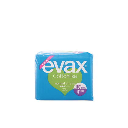EVAX COTTONLIKE normal pads without wings 20 units