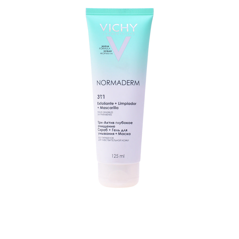 NORMADERM 3 IN 1 esfoliante, detergente e maschera 125 ml-0