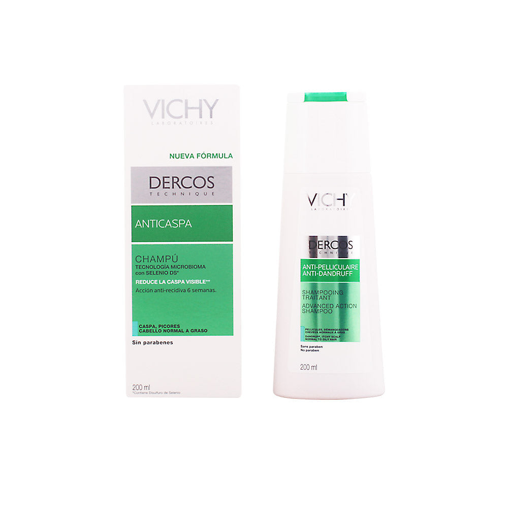 DERCOS champú antipeliculaire gras 200 ml-0