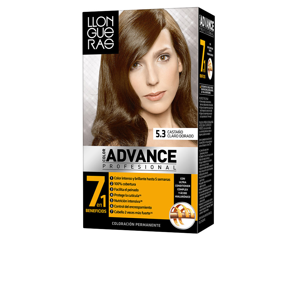 COLOR ADVANCE #5,3 castaño chiaro dorado 1 u-0