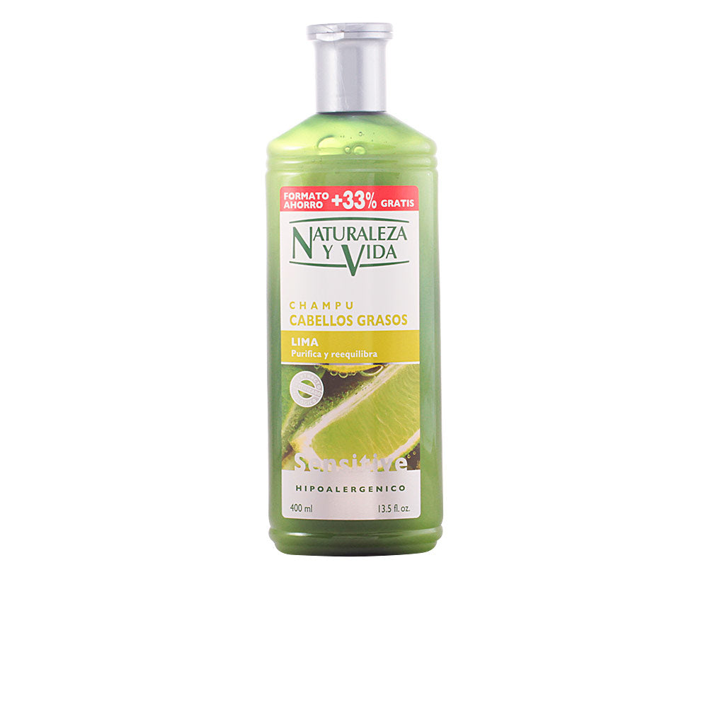 CHAMPÚ SENSITIVE cabello graso 400 ml-0