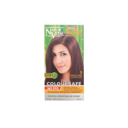 COLOURSAFE permanent dye #5-light brown