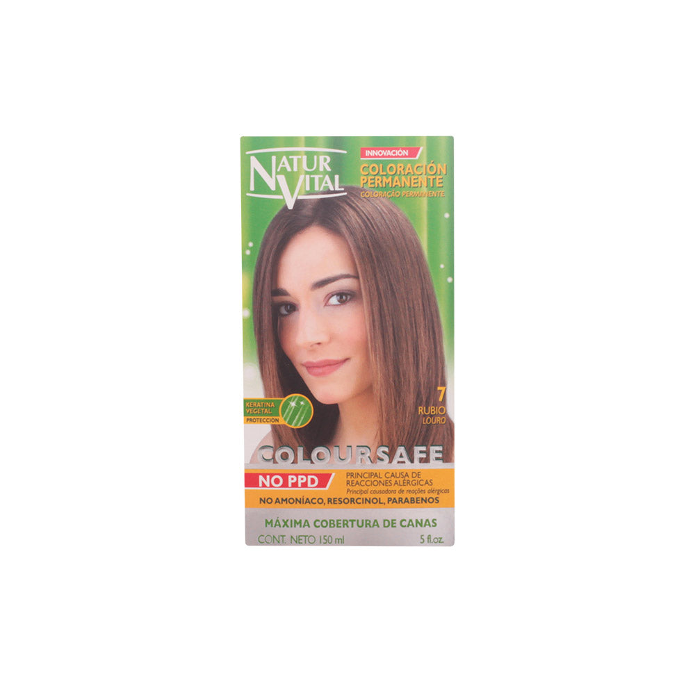 COLOURSAFE permanente Haarfarbe #7-blond-0