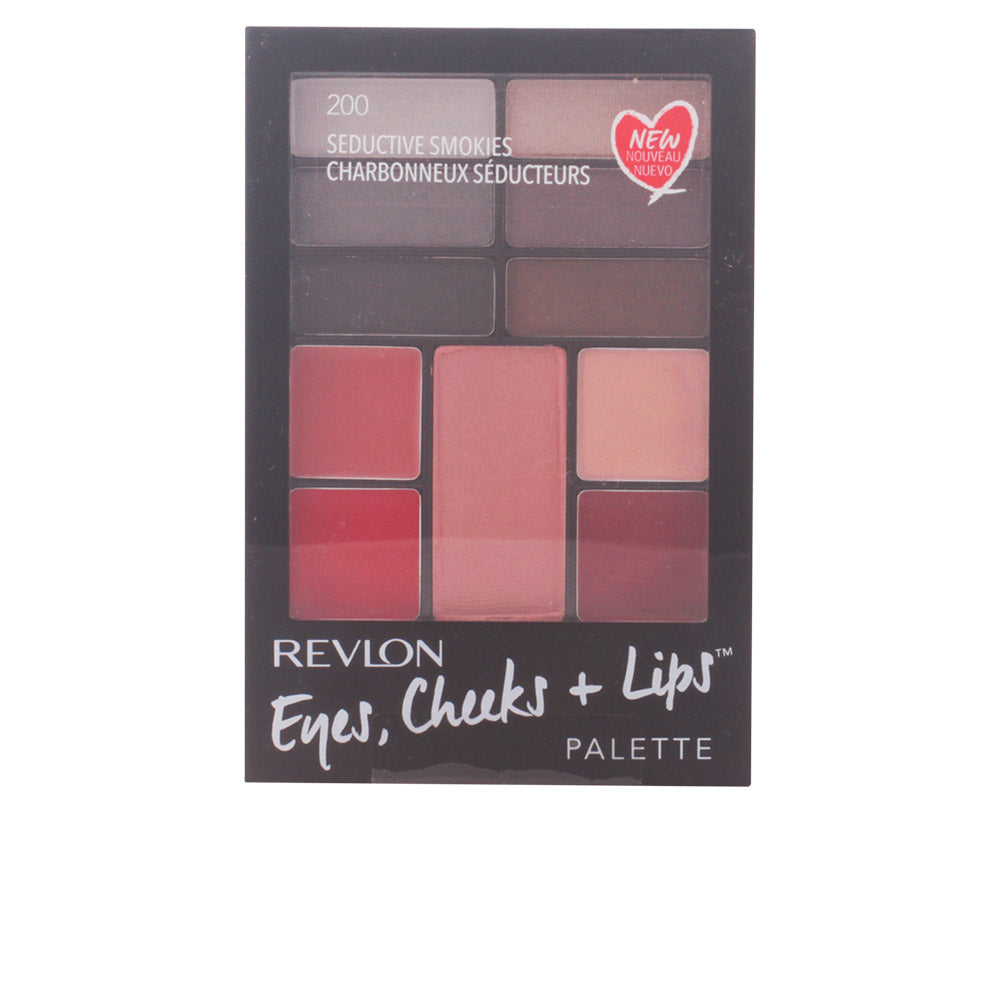 PALETTE eyes, cheeks + lips #200-seductive smokies 1 u-0