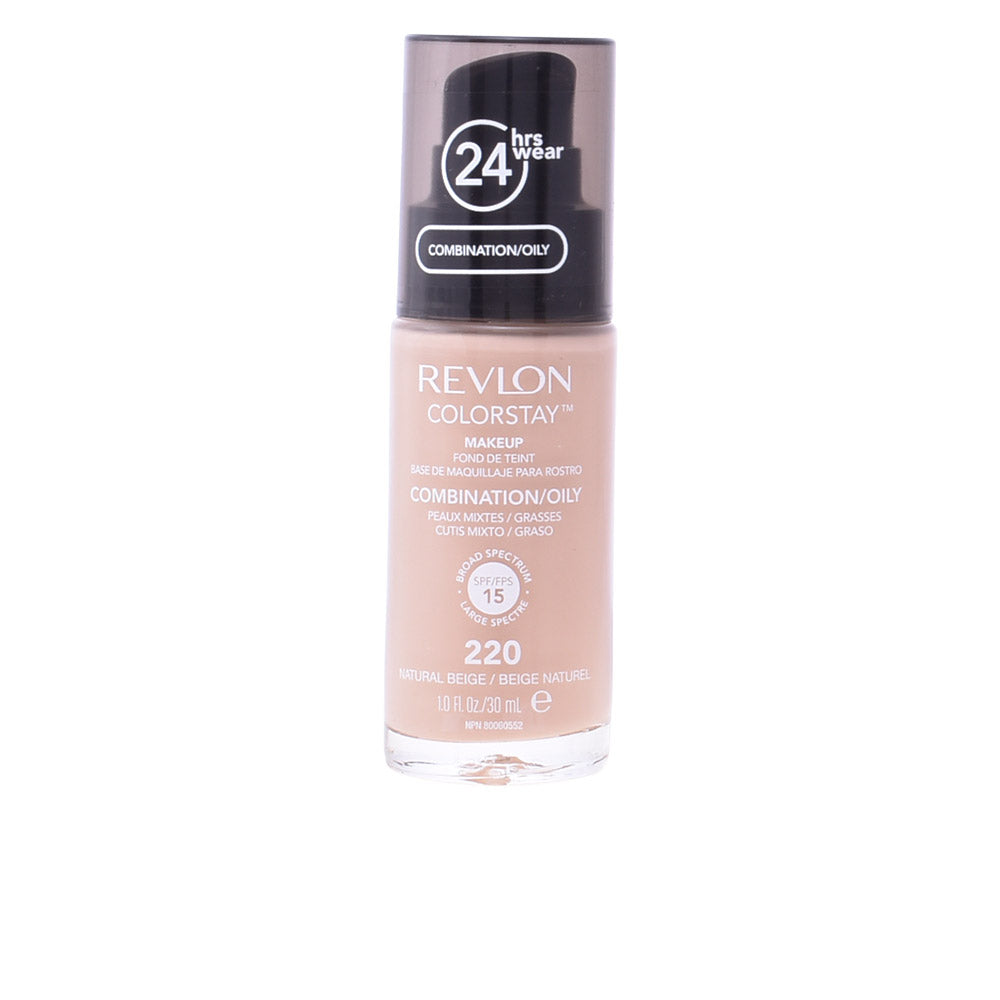 COLORSTAY fond de ten combinat/gras #220-bej natural 30 ml-0