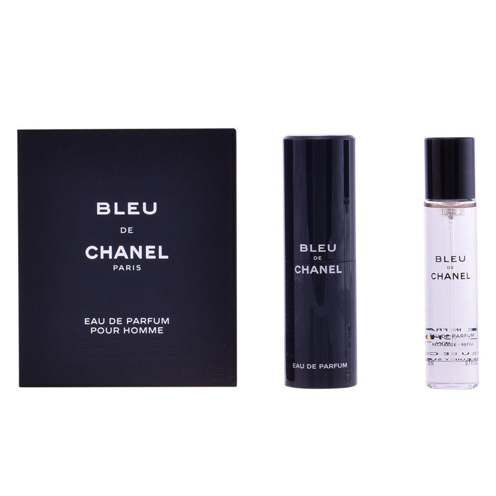 BLEU eau de parfum spray de voiaj reincarcabil 3 x 20 ml-0