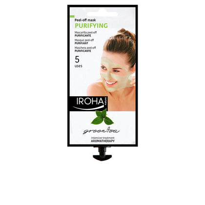 PEEL-OFF MASK purifying green tea 5 uses