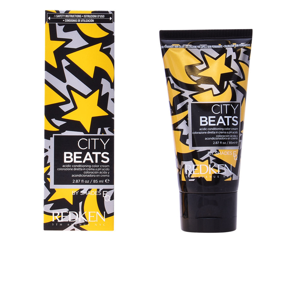 CITY BEATS crème colorante revitalisante acide #cabine jaune 85 ml-0