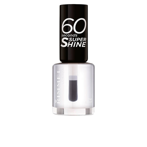 60 SECONDS SUPER SHINE nail polish #740-clear 8 ml-0