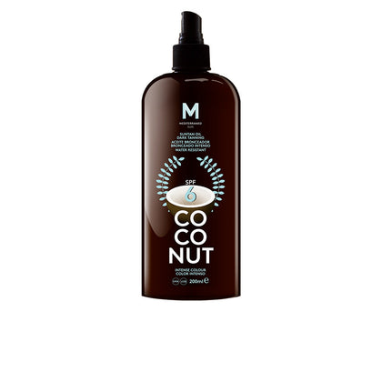 COCO aceite bronceador bronceado oscuro SPF6 200 ml