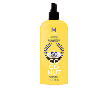 Protectie solara COCONUT bronzant inchis SPF50 200 ml