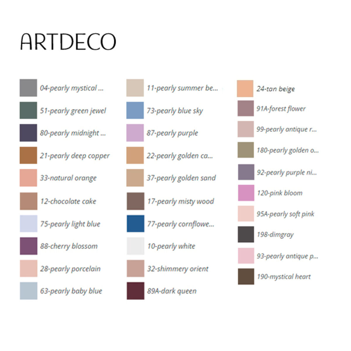 Eyeshadow Pearl Artdeco (0,8 g)-70