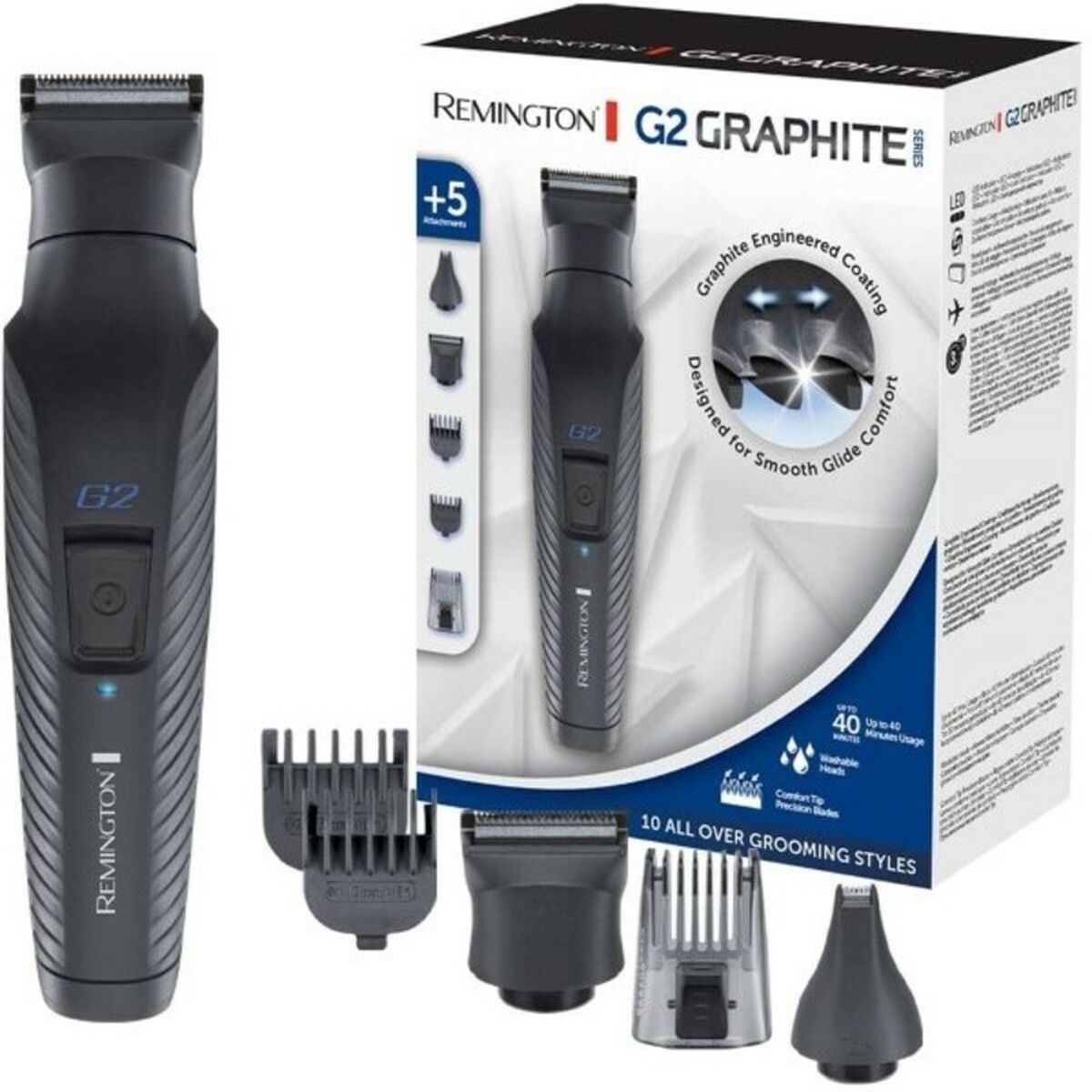 Cortapelos Inalámbrico Remington 43260560100 Negro-27