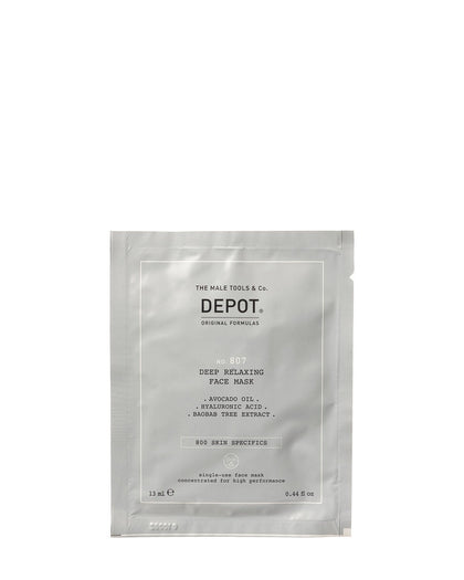 Set, Depot, 800 Skin Specifics No. 807, Acido ialuronico, Lenitivo/Idratante & Nutriente, Maschera per il viso, Per il viso, Giorno, 12 pz, 13 ml