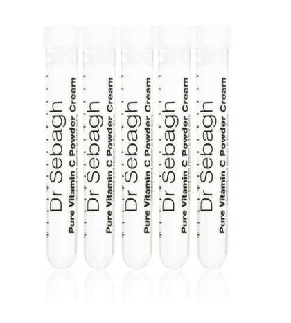 Set, Dr Sebagh, Pure Vitamin C Powder Cream, Rivitalizzazione, Panna, Per il viso, 5 pz, 1.95 g