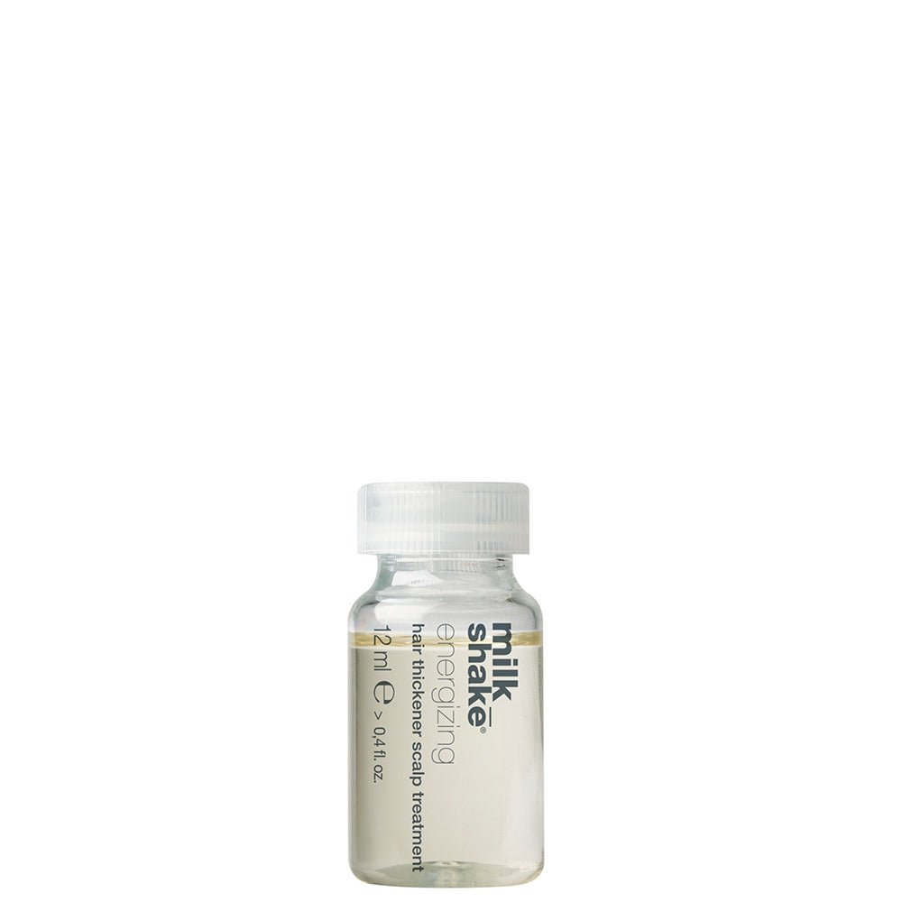 Impostare, Milk Shake, Energizing Blend, Senza parabeni, Lozione trattamento cuoio capelluto senza risciacquo, Ispessimento, 4 pz, 12 ml - Cosmova