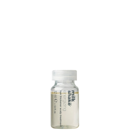 Impostare, Milk Shake, Energizing Blend, Senza parabeni, Lozione trattamento cuoio capelluto sans risciacquo, Ispessimento, 4 pz, 12 ml