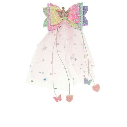 Inca CLIP COCCODRILLO fiocco e tulle 1 u