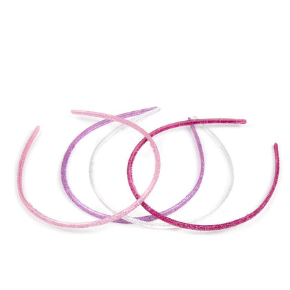 Inca DIADEMAS FINAS DE PURPURINA set 4 pz