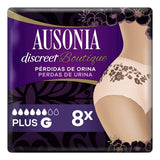 Inkontinenz-Hygieneeinlage Ausonia Discreet Boutique Large (8 uds)-0