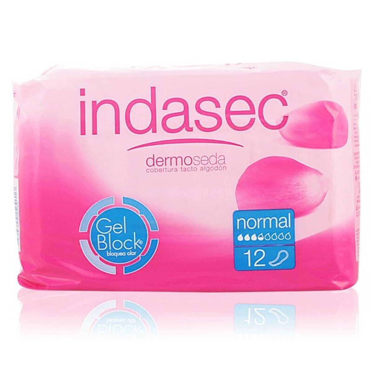 Incontinence Sanitary Pad Dermoseda Indasec Discreet (12 uds) 12 Units (Parapharmacy) - Cosmova