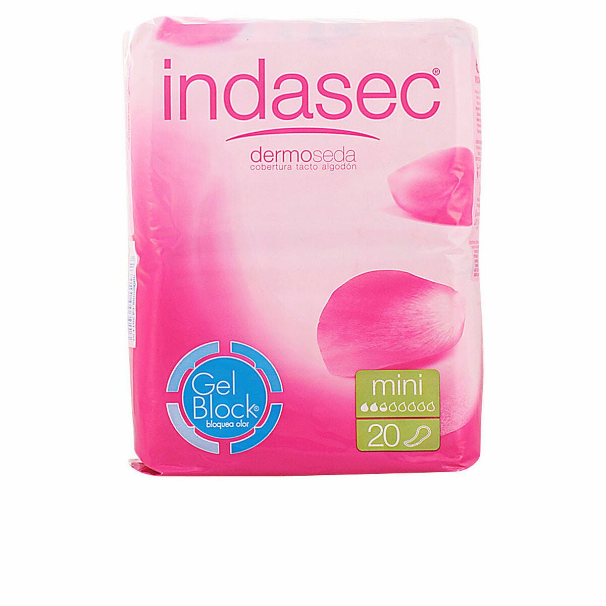 Incontinence Sanitary Pad Dermoseda Mini Indasec (20 uds) - Cosmova