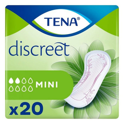 Compresa Incontinencia Tena Discreet Mini 20 Unidades