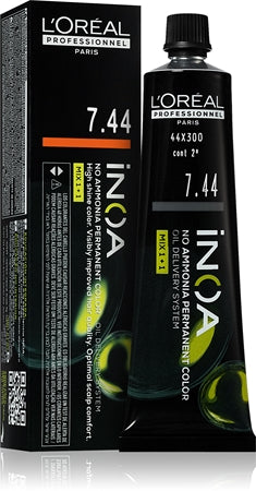 L'Oréal Professionnel Inoa No Ammonia Permanent Color 7,44 60 g - immagine 2