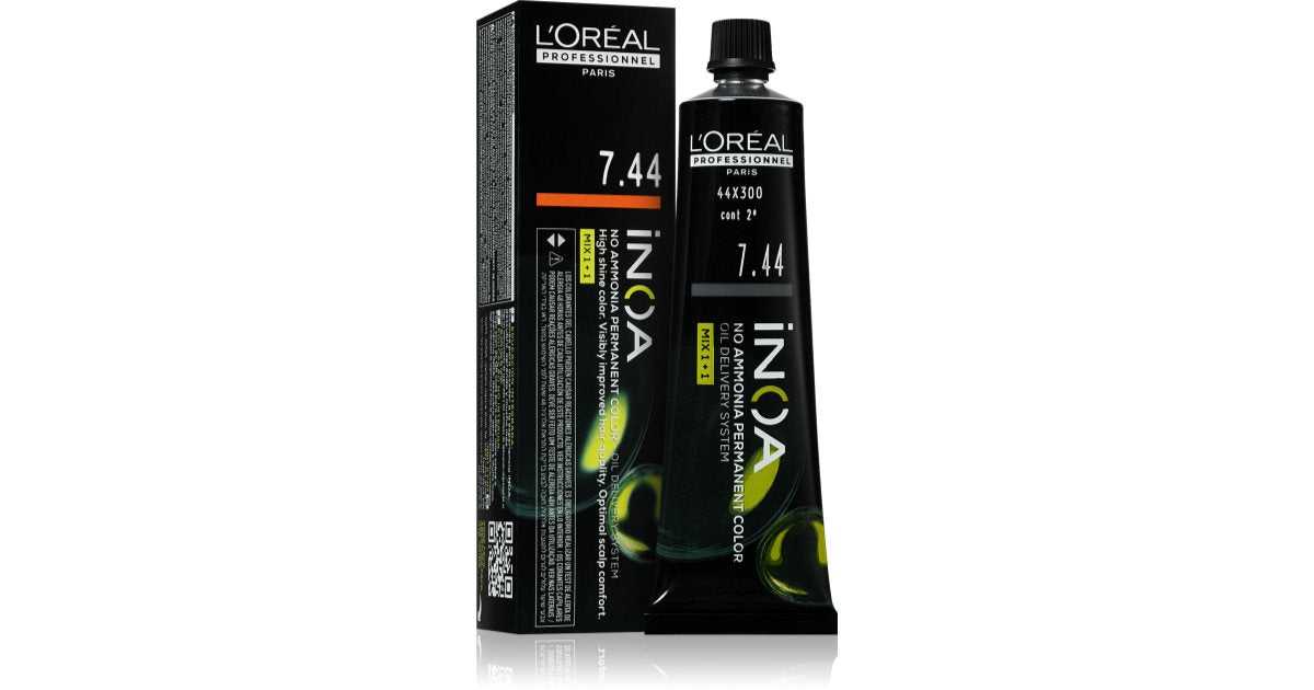 L'Oréal Professionnel Inoa No Ammonia Permanent Color 7,44 60 g - immagine 3