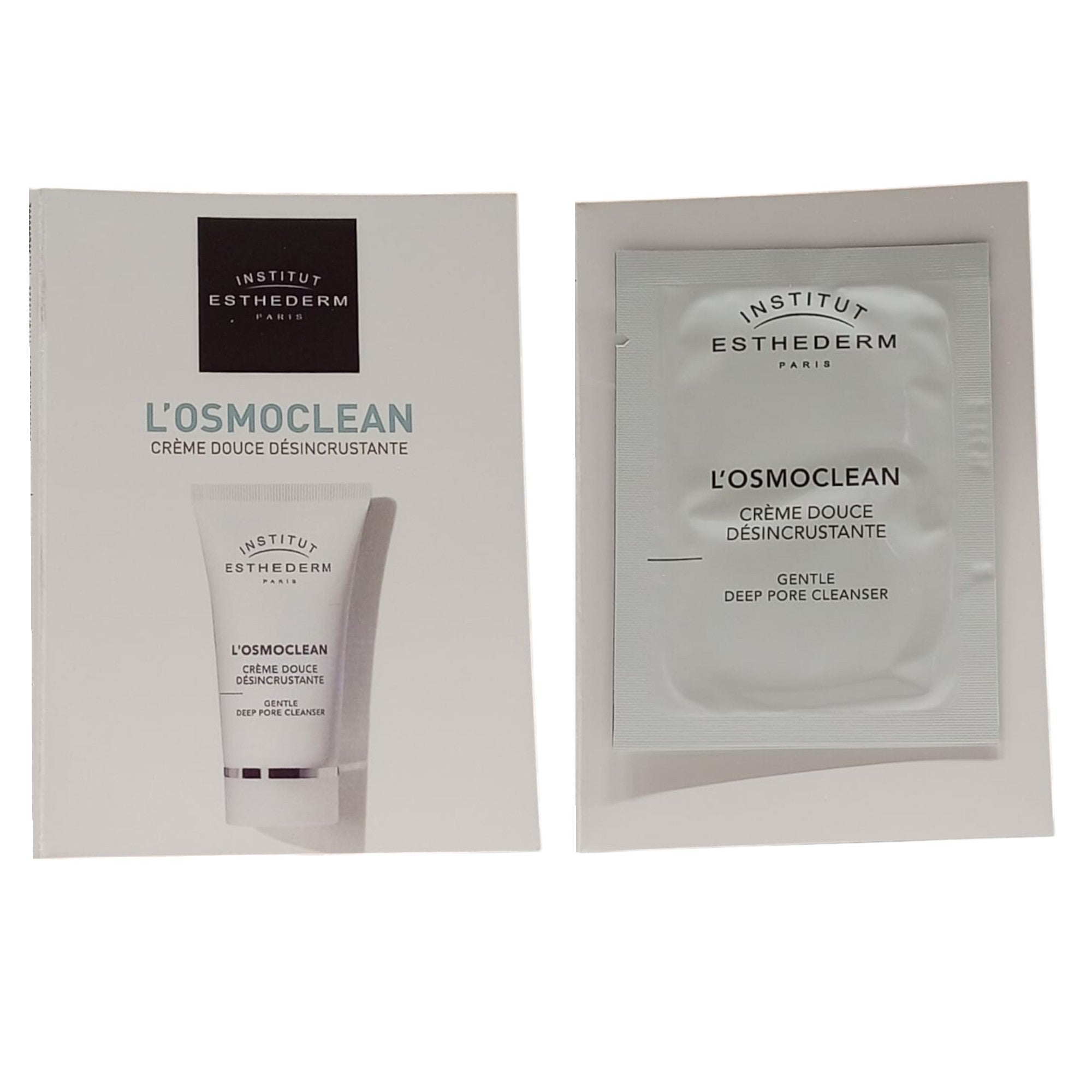 Institut Esthederm, Osmoclean, Pulisce in profondità e purifica, Giorno & Notte, Panna, Per viso e collo, 5 ml *Campione - Cosmova