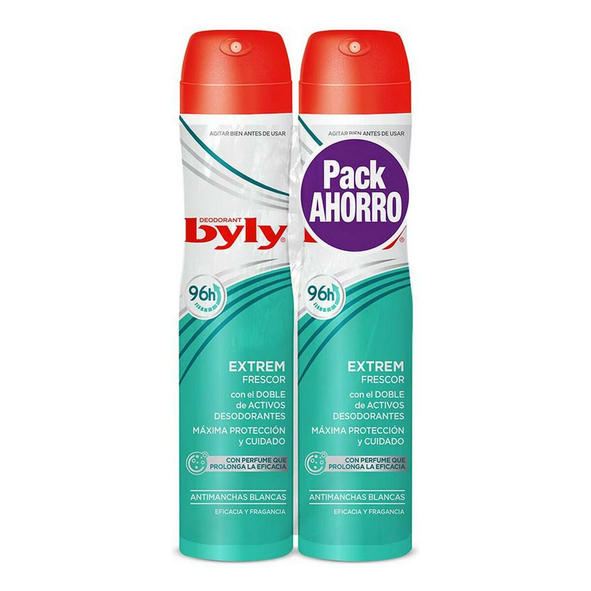 Déodorant anti-taches invisible Extrem Byly (2 uds)-0