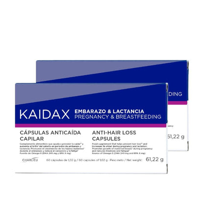 KAIDAX capsule sarcina si alaptare pachet 2 x 60 capsule
