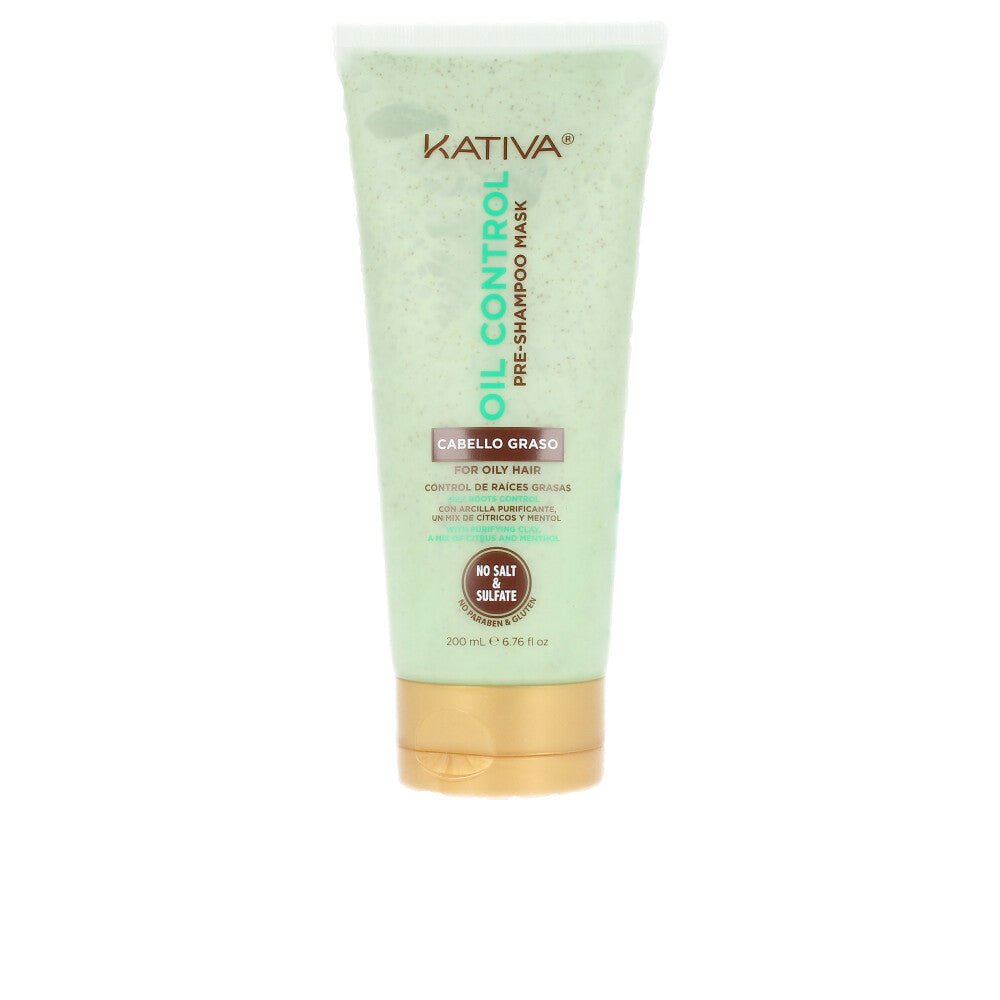 Kativa OIL CONTROL Pre-Shampoo Maschera 200 ml - stellen Sie sich vor 1