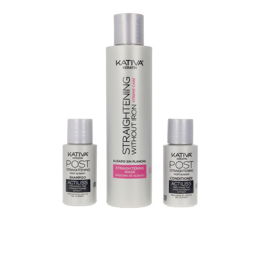 KERATIN anti-FRIZZ straightening without iron xtrem care 30 days 3 pezzi - Cosmova