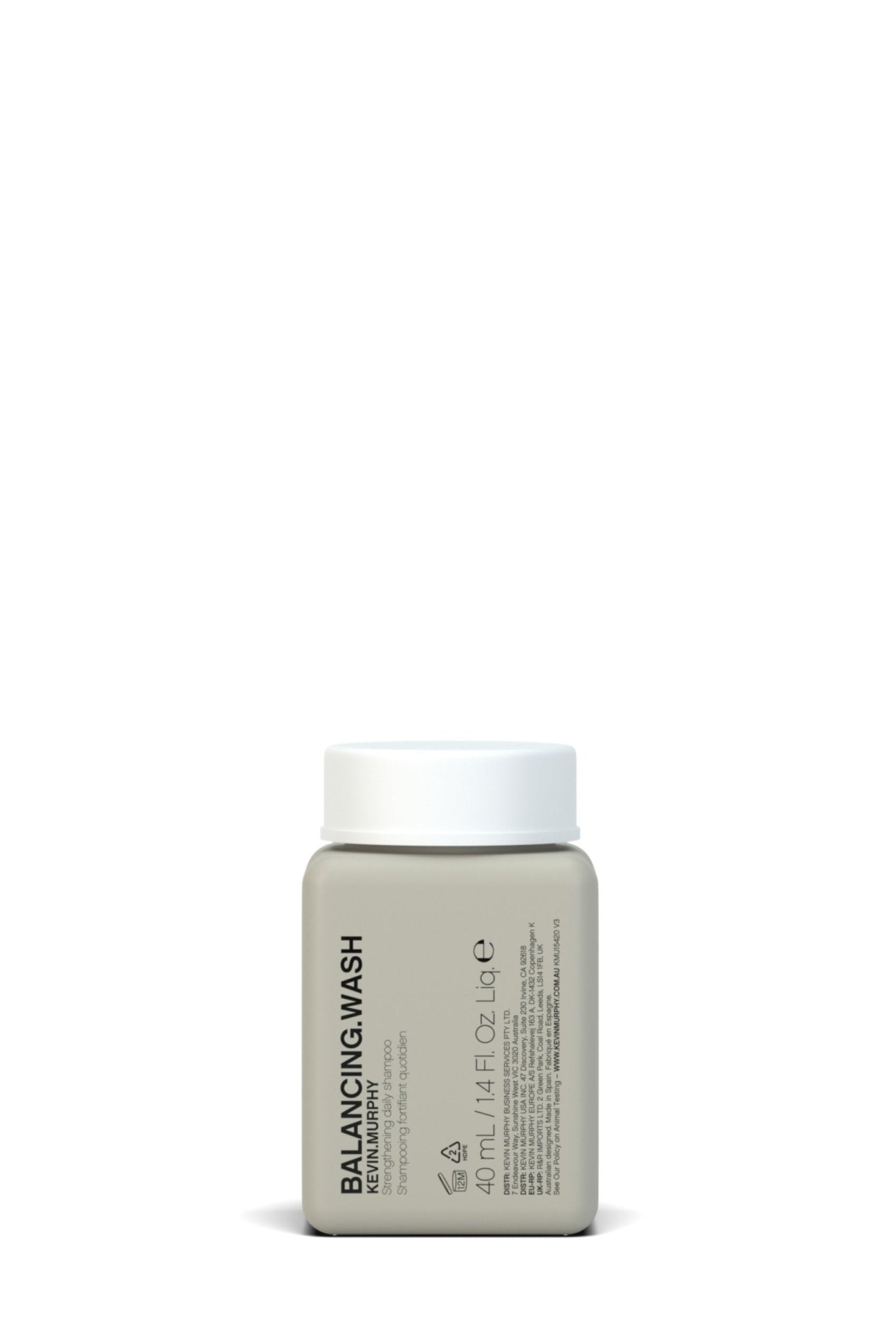 Kevin Murphy, Balancing Wash, Shampoo per capelli, Per rafforzare, 40 ml - Cosmova