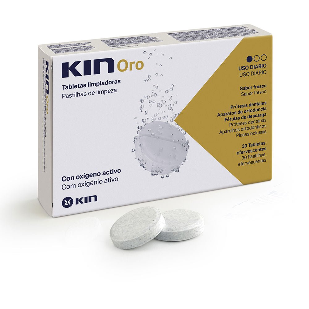 KIN ORO tabletas limpiadoras 30 u - Cosmova