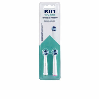 KIN TOTAL CLEAN universal electric Spazzola head 2 unità