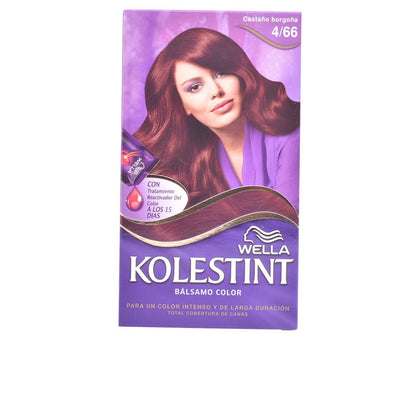 KOLESTINT tinte bálsamo colore #4,66 castaño borgoña 1 pz