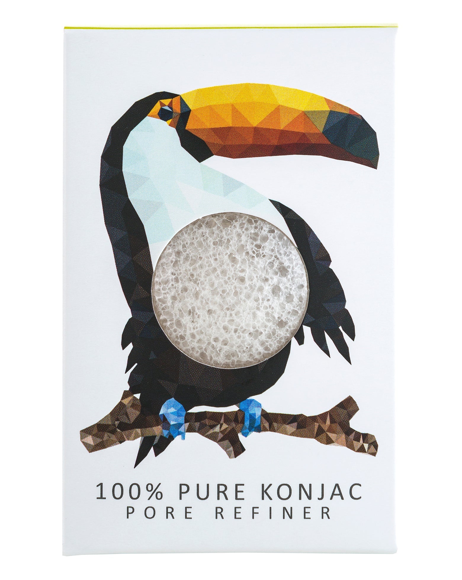 Konjac, Rainforest Toucan, Spugna per trucco - Cosmova