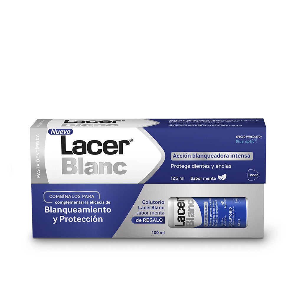 LACERBLANC Mint Toothpaste + Mouthwash 2 units - Cosmova