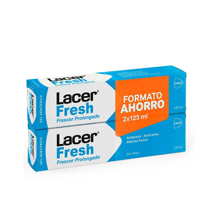 LACERFRESH TOOTHPASTE GEL PACK 2 x 125 ml