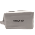 Lacoste, Lacoste, Borsa in tessuto, Articoli da toeletta, Bianco, Per uomini - Cosmova