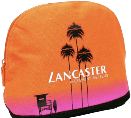 Lancaster, Sun Beauty, Materiale, Borsa in tessuto, Articoli da toeletta, Arancione, Per le donne, 25 X18 cm