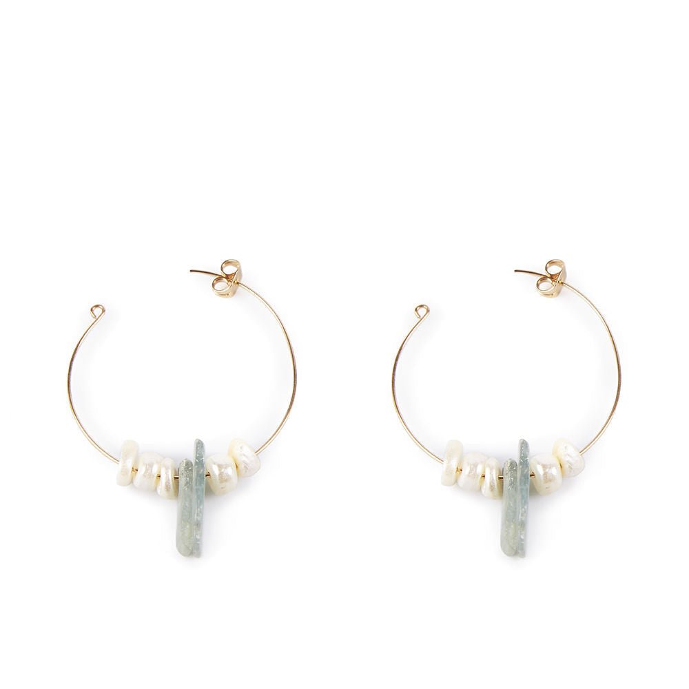 LAO VERT 4CM pendentifs #oro brillant 1 u-0