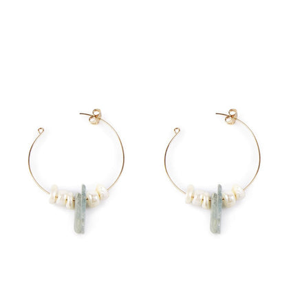 LAO VERT 4CM pendientes #oro brillant 1 u