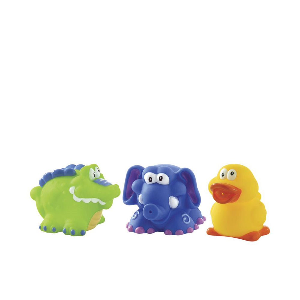 LAUNCH ACQUA crocodile, elephant e duck 3m+ 3 pz - Cosmova