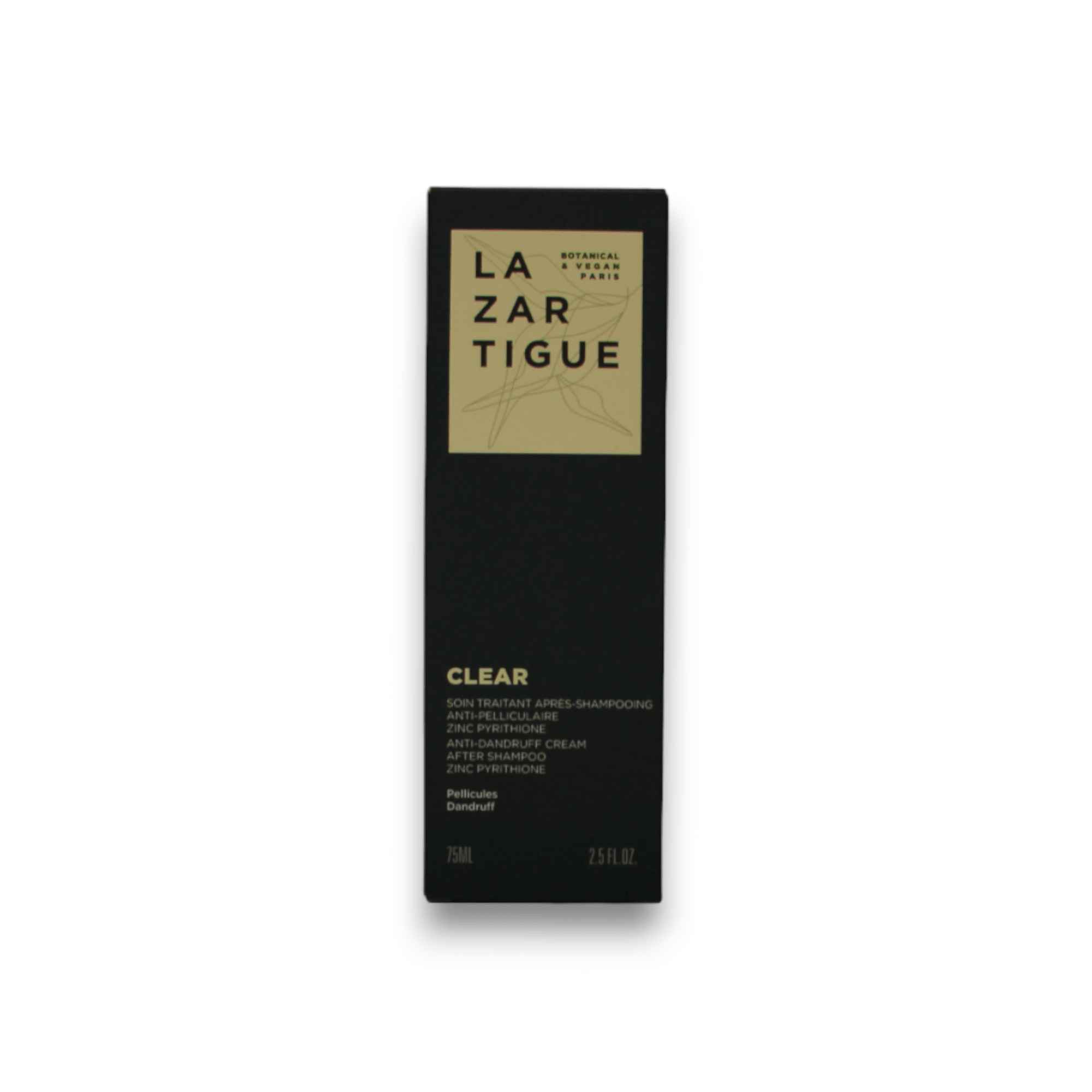 Lazartigue, Clear, Vegano, Trattamento con crema per capelli, Antiforfora, 75 ml - Cosmova